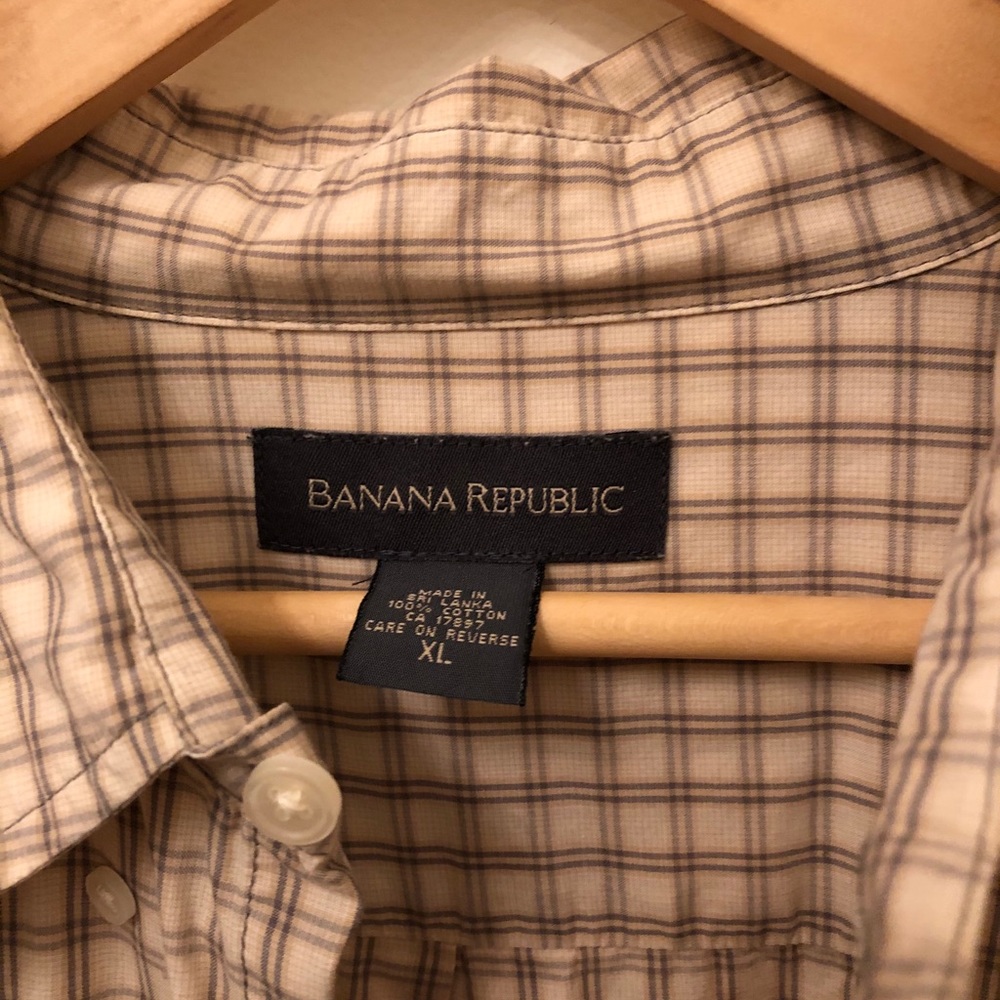 Banana republic button down shirt